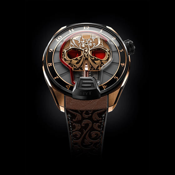 Buy HYT SKULL MAORI 513-CB-43-RF-MV watch